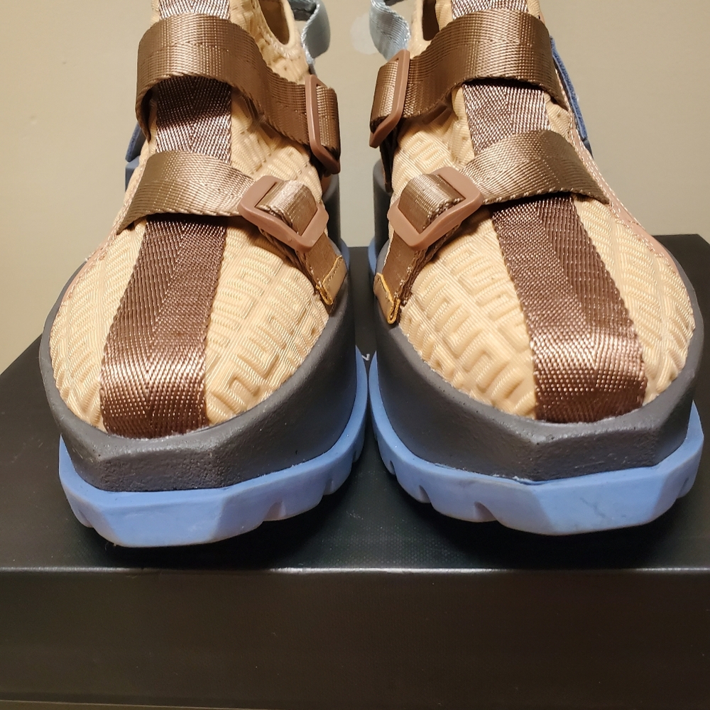 United Nude Tan and Blue Roko Y Sneakers - Picture 3 of 9